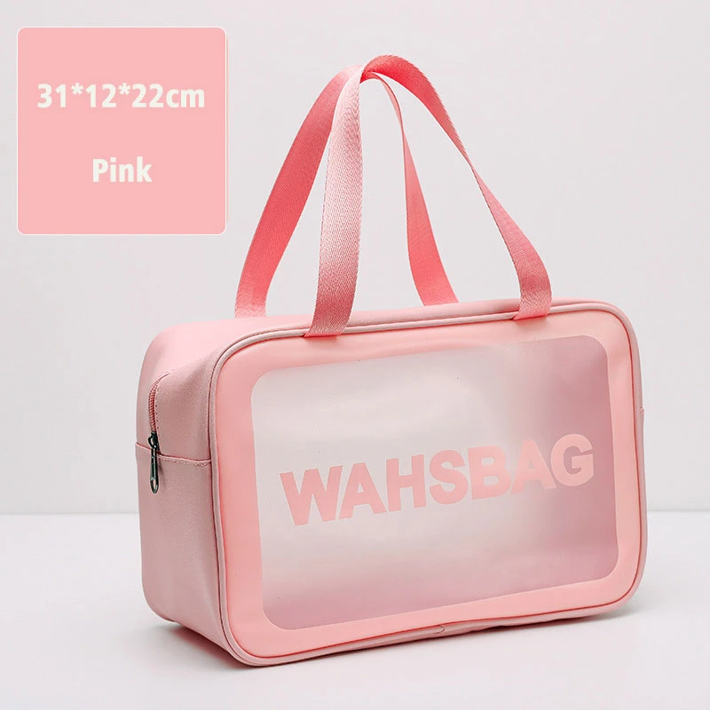 Apa sing Nggawe Tas Kosmetik Zipper PVC Standup minangka Game-Changer kanggo Lelungan?